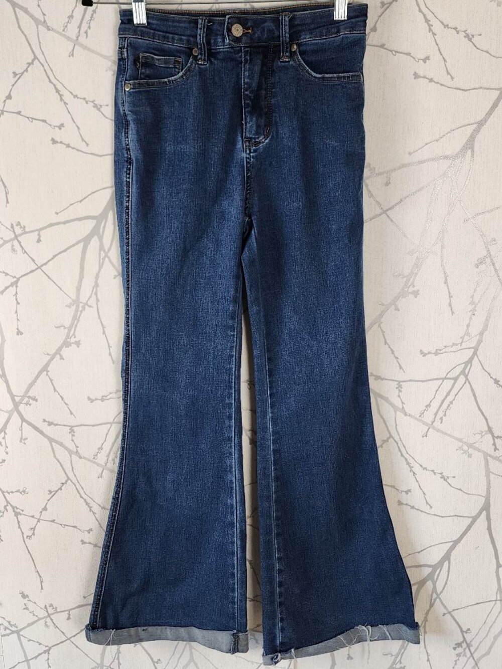Judy Blue Dark Wash Stretch Denim High Rise Flare Jeans